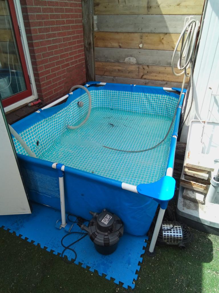 Tekoop rechthoekig en rond zwembad, Ophalen, Minder dan 80 cm, Minder dan 200 cm, Opzetzwembad