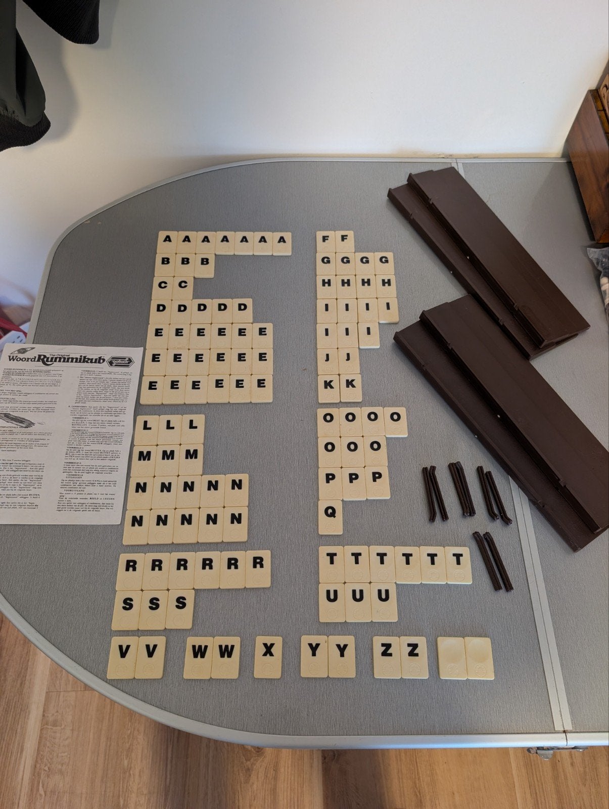Woord Rummikub - Schrijf en maak woorden, Drie of vier spelers, Ophalen of Verzenden, Gebruikt, Spolih