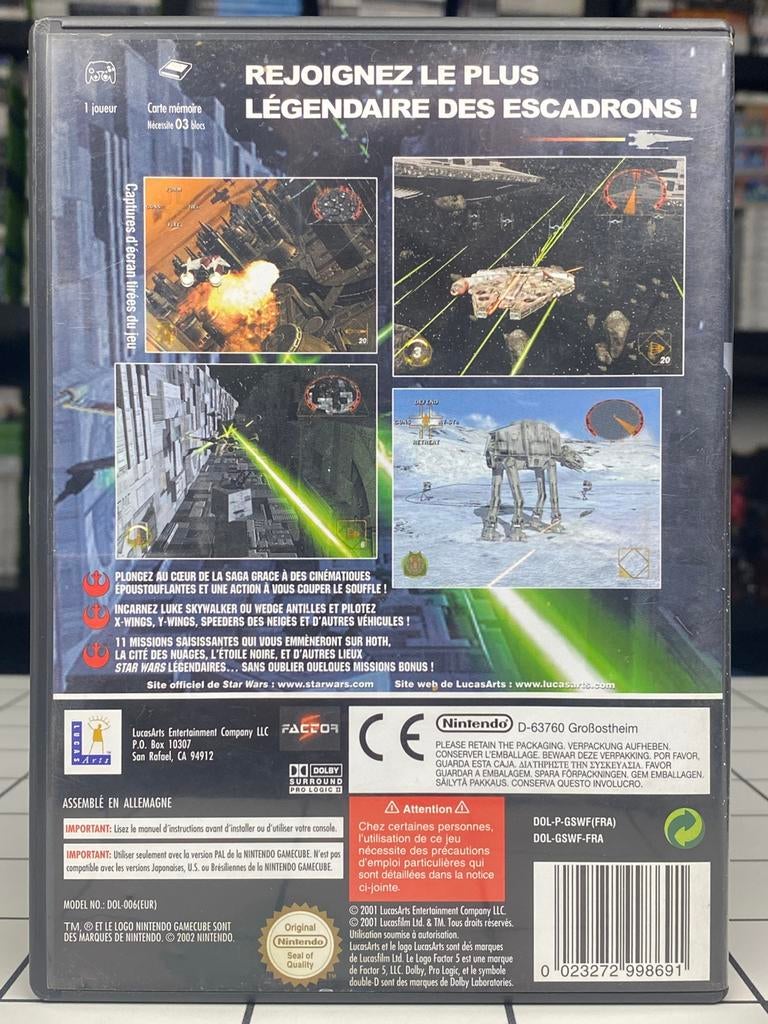 Star Wars Rogue Leader Rogue Squadron II - Nintendo GameCube, Avontuur en Actie, LucasArts, 1 speler, Www.lucasarts.com