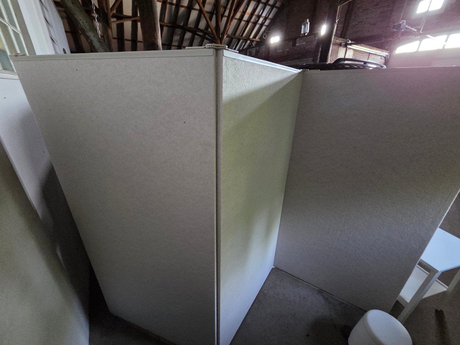 IKEA Scheidingswand/Wandpaneel - 3 Panelen Grijs/Beige, Huis en Inrichting, Woonaccessoires | Overige, Ophalen