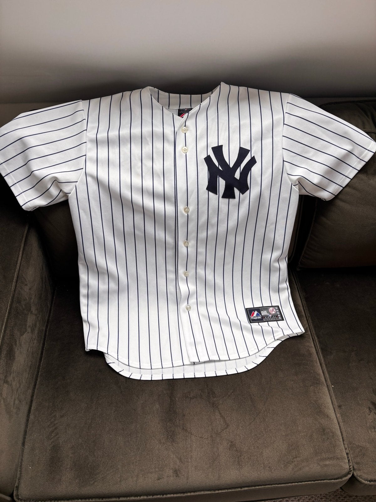 New York Yankees Rodriguez #13 Honkbalshirt Maat L, Maat L, Ophalen of Verzenden, Zo goed als nieuw, Shirt
