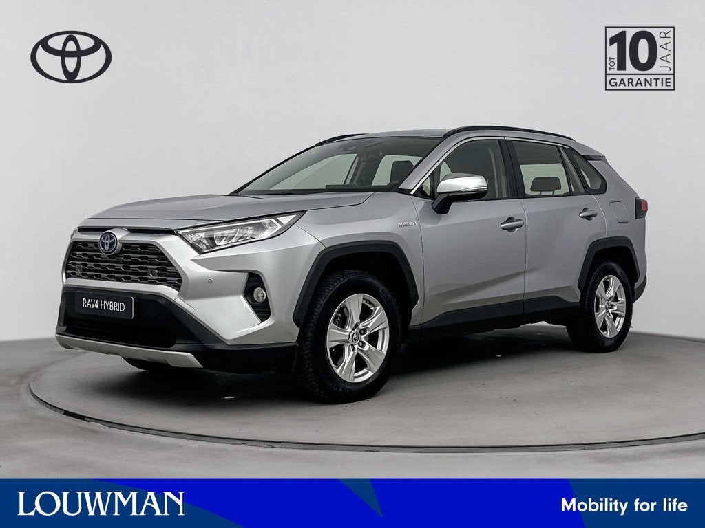 Toyota RAV4 2.5 Hybrid AWD Active Trekhaak | 1650KG trekgewi, Auto's, Toyota, Automaat, 12 maanden, Stof, Gebruikt