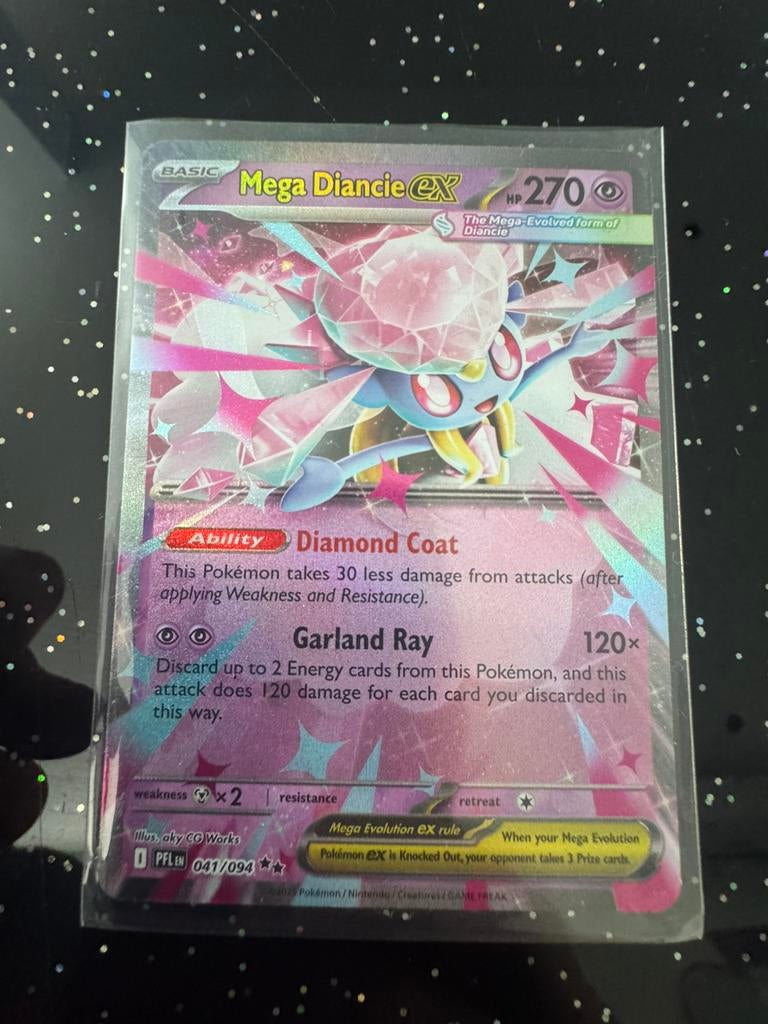 Mega Diancie EX 041/094, Ophalen of Verzenden, Zo goed als nieuw