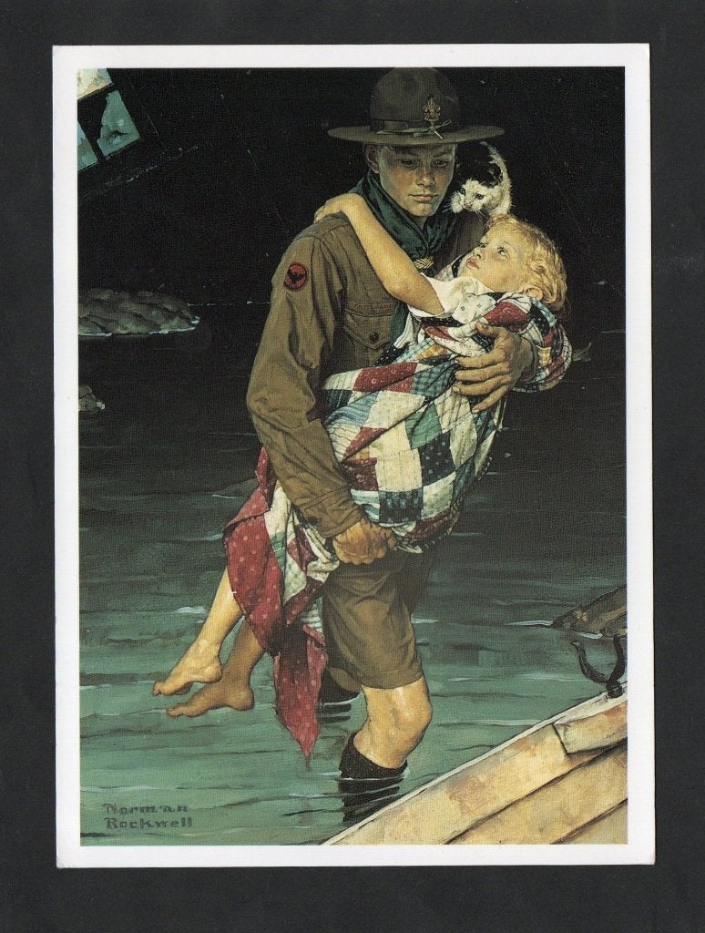 Scouting Padvinders A Scout Is Helpful., Ophalen of Verzenden, 1980 tot heden, Ongelopen, Kinderen