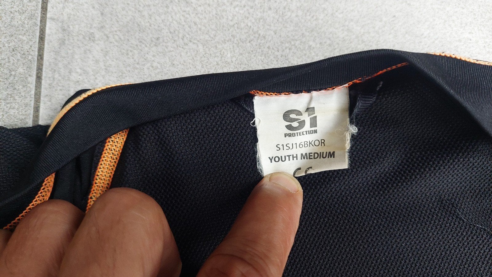 S1 Protection bodyprotector bmx  jeugd Medium, Ophalen of Verzenden, Gebruikt, Bovenkleding