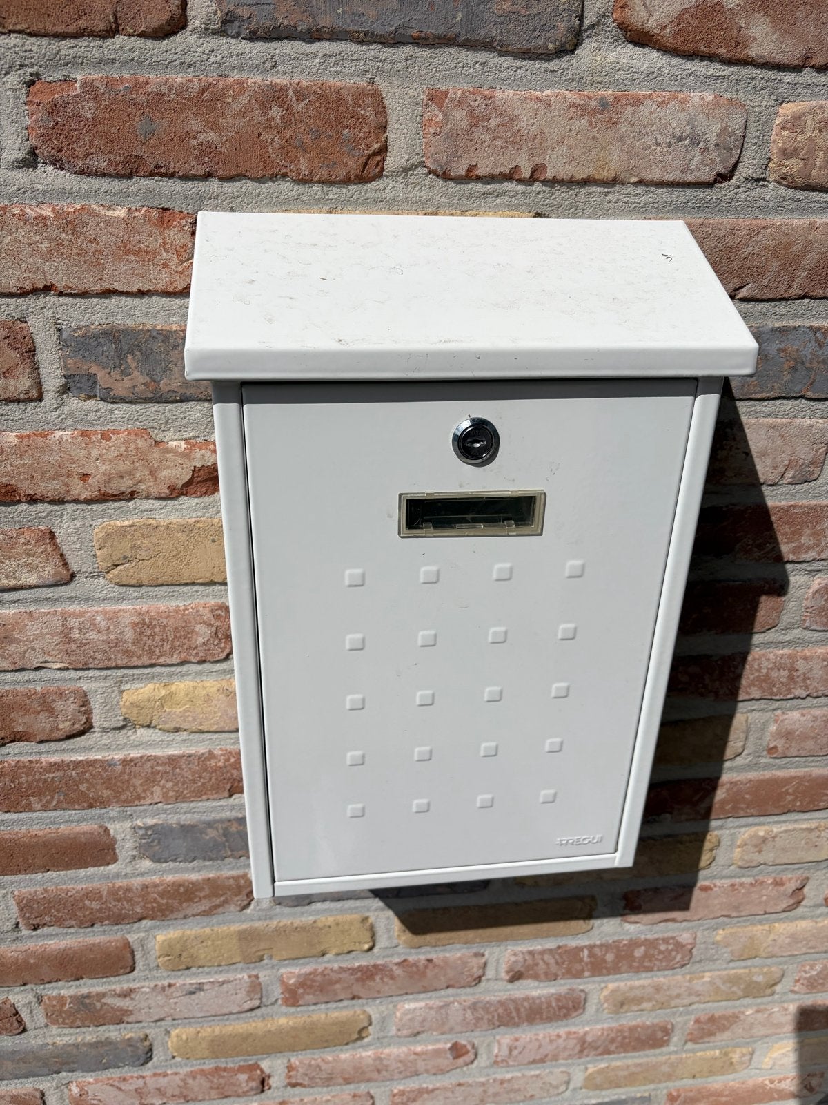 Wandbrievenbus - Wit, Ophalen, Gebruikt, Staal, Wandbrievenbus