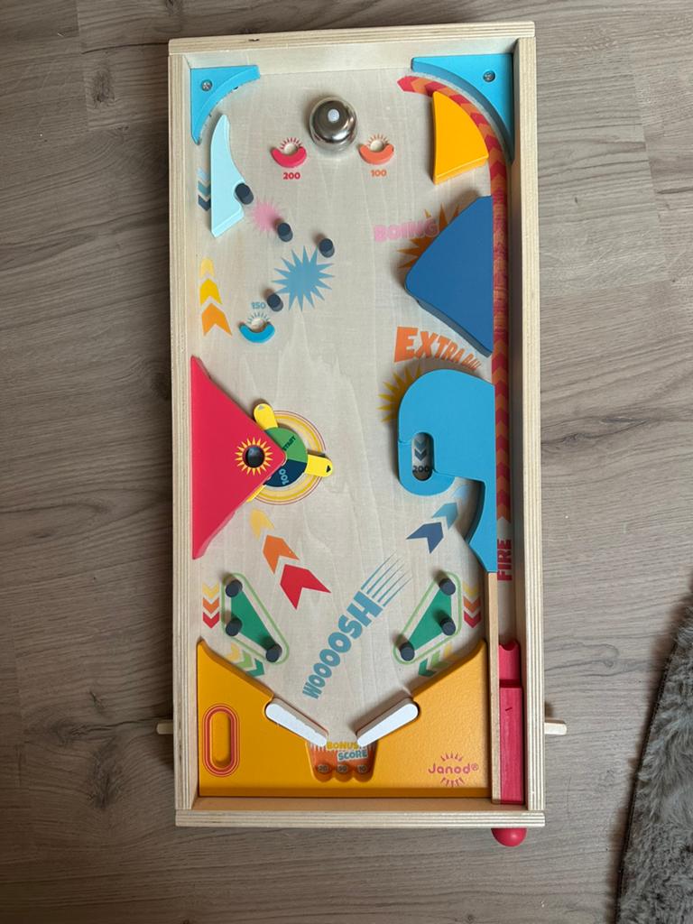 Houten flipper kast, Ophalen of Verzenden, Zo goed als nieuw
