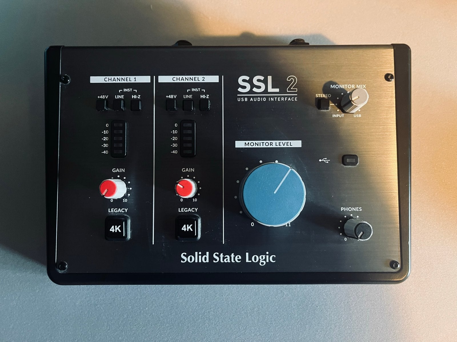 Solid State Logic SSL2 USB Audio Interface, Ophalen of Verzenden, Zo goed als nieuw