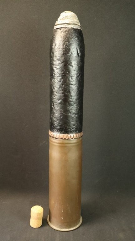 WO1 Duitse Feldkanone patroon LEEG, Ophalen of Verzenden, Landmacht, Duitsland, Hulzen of Bodemvondsten