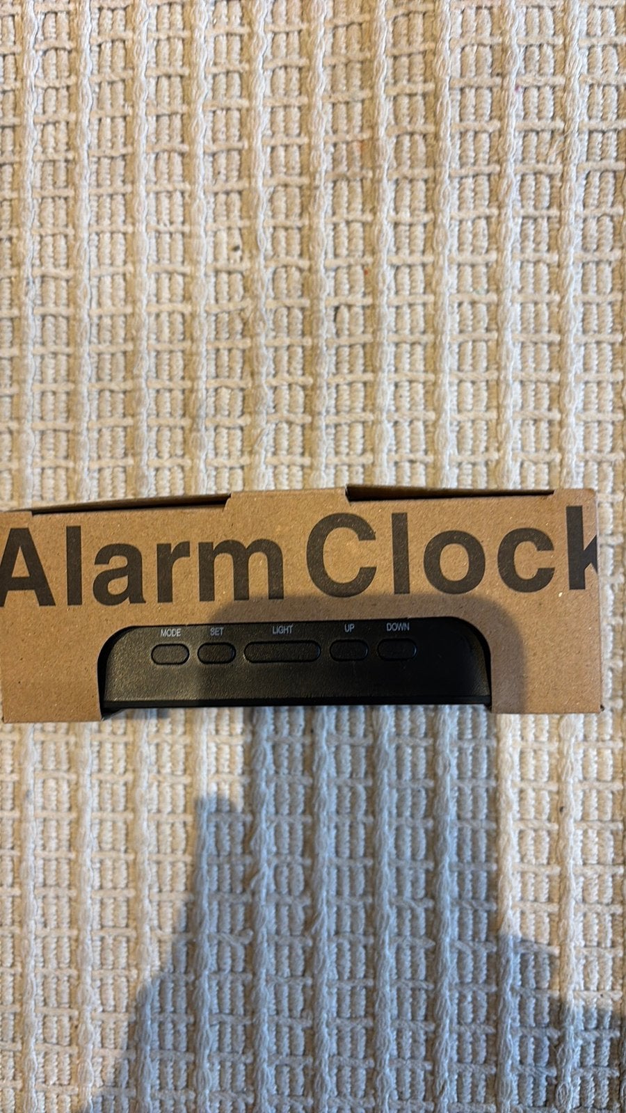 Nieuwe alarm klok wekker, Ophalen of Verzenden, Nieuw, Digitaal