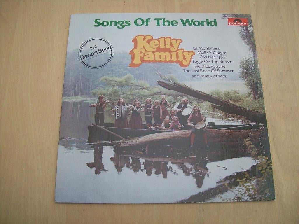 LP : Kelly Family - songs of the world, Ophalen of Verzenden, Zo goed als nieuw, 12 inch