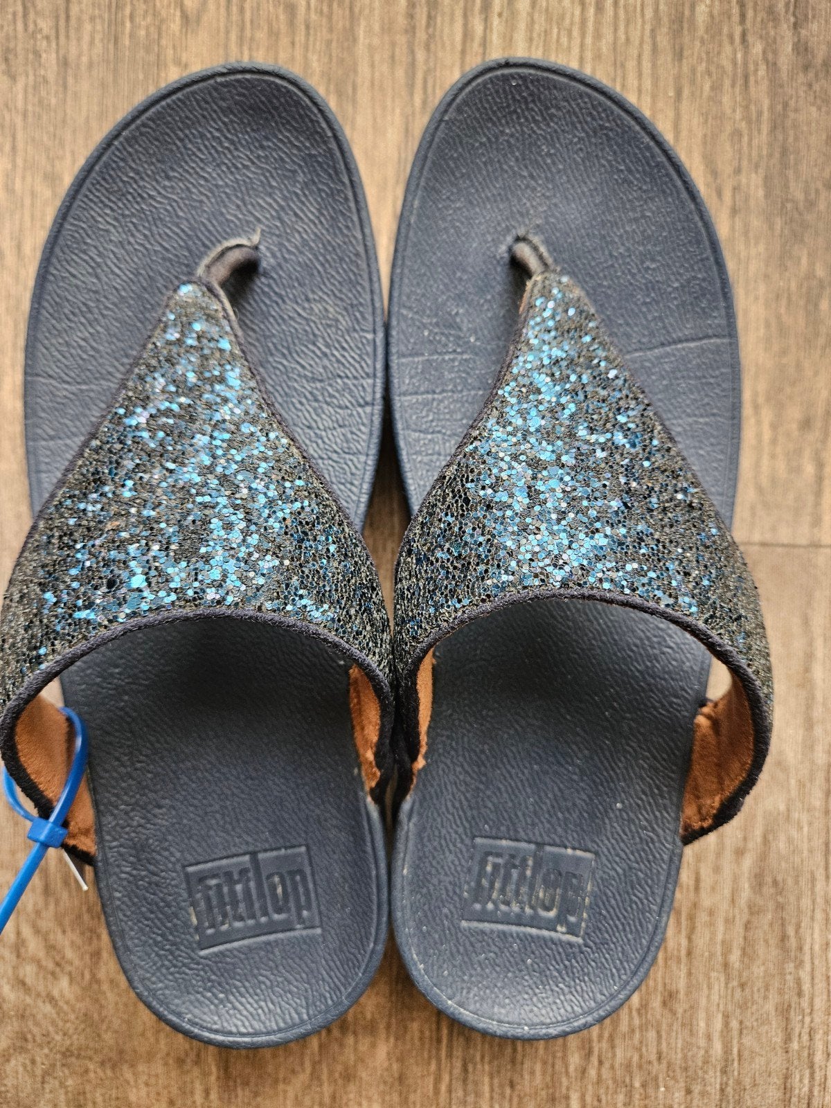 Nieuwe fitflop slippers 36, Ophalen, Blauw, Instappers, Nieuw