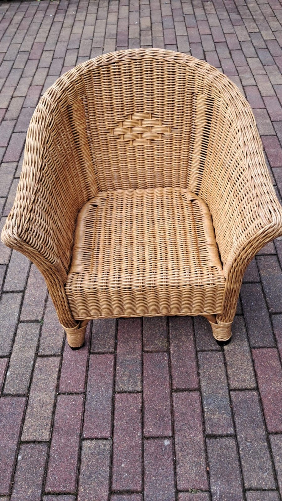 Rotan stoeltje- voor kinderen, Huis en Inrichting, Stoelen, Ophalen, Zo goed als nieuw, Riet of Rotan