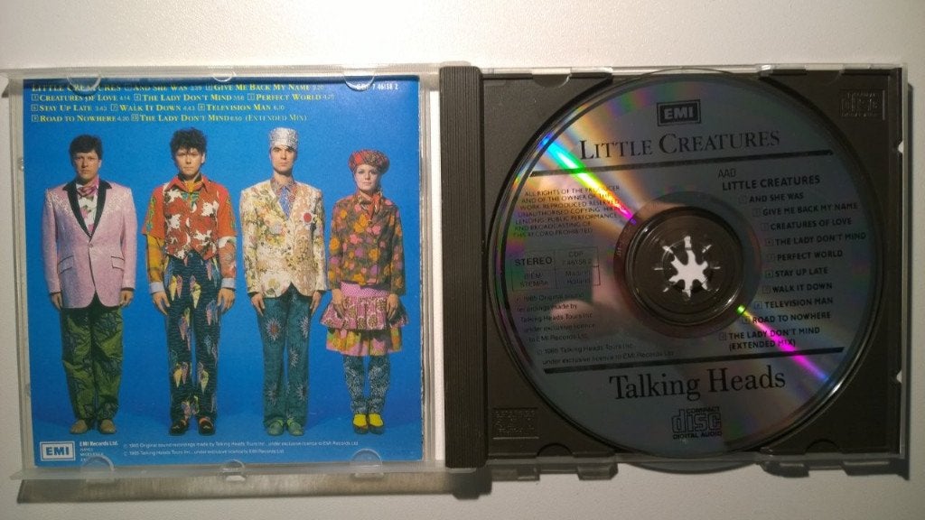 Talking Heads - Little Creatures, Ophalen of Verzenden, Zo goed als nieuw, Poprock, Album