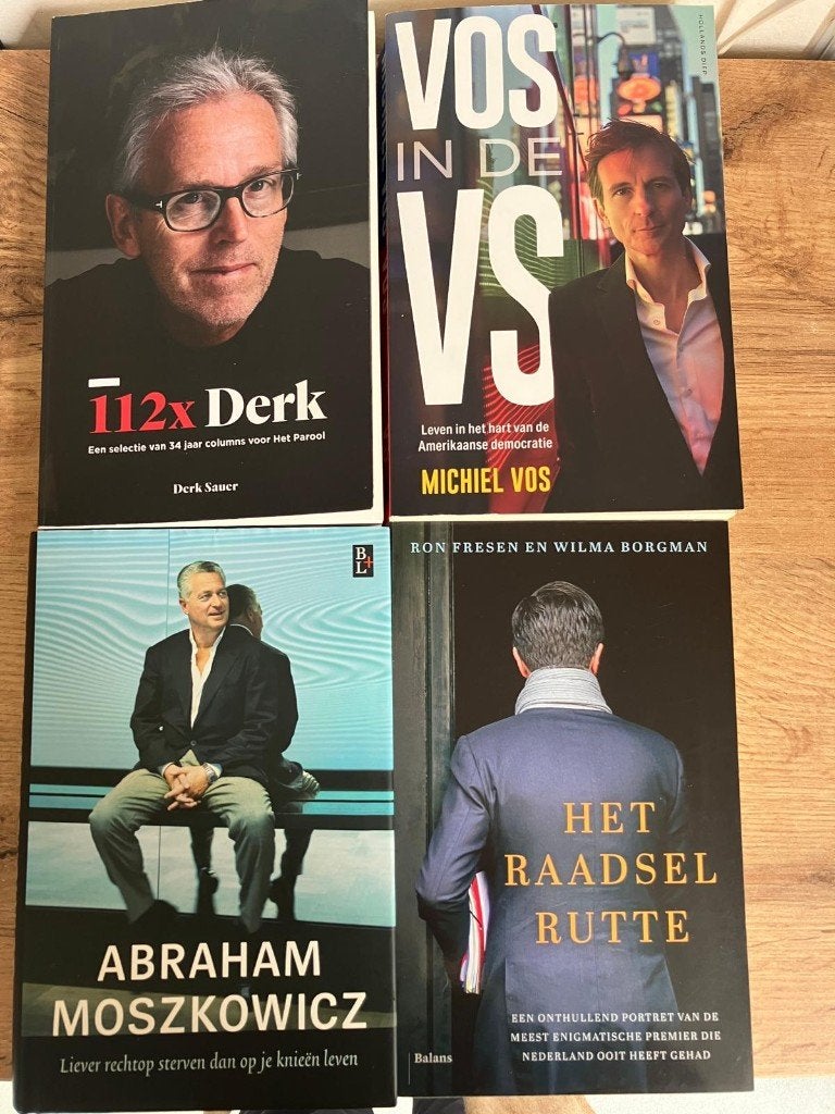 SET 4 boeken; Rutten, Michiel, Bram en Derk, Ophalen of Verzenden, Zo goed als nieuw