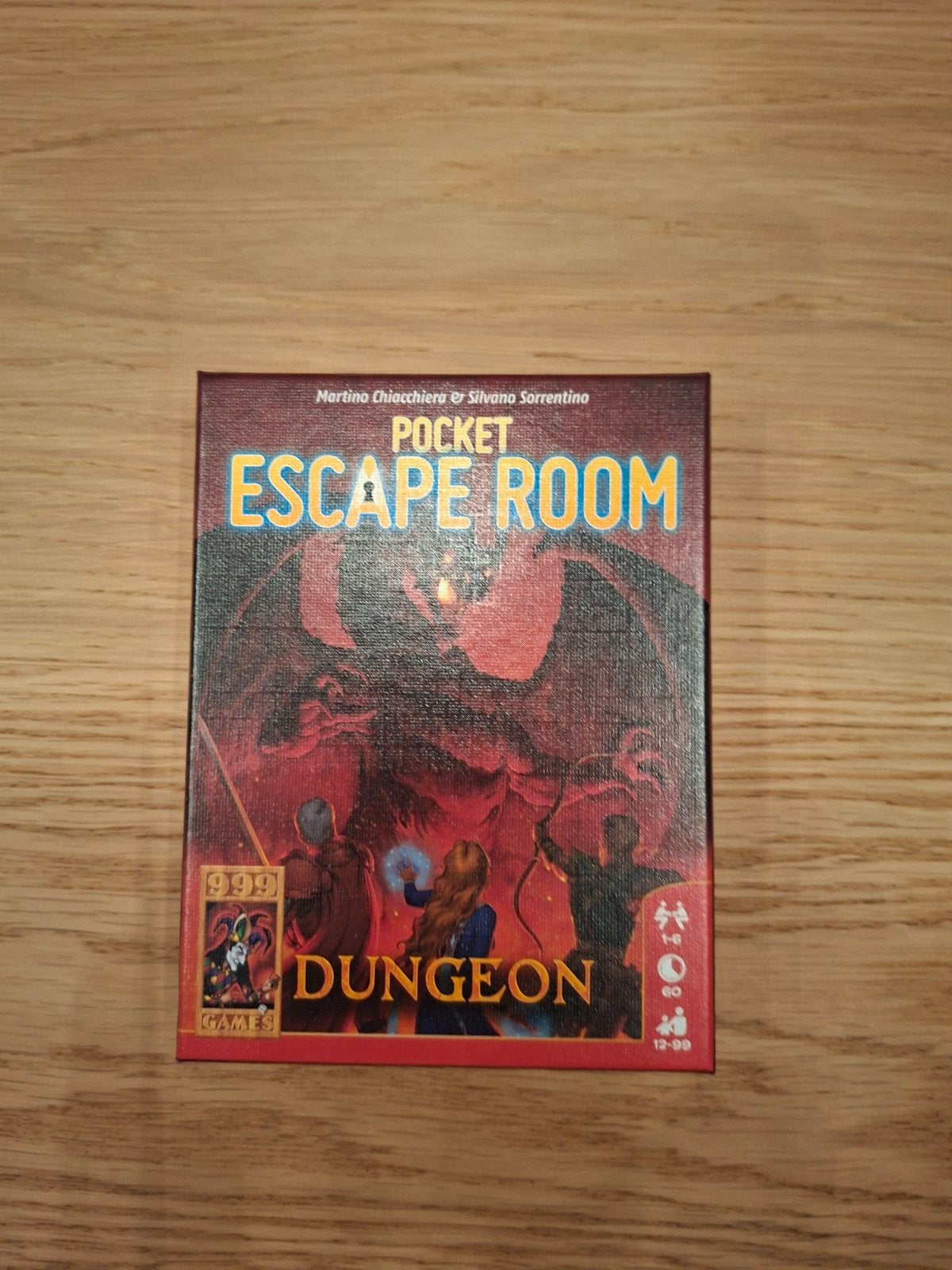 Pocket Escape Room: Dungeon - Ontsnap uit de kerker!, Een of twee spelers, Ophalen of Verzenden, Zo goed als nieuw, 999 Games