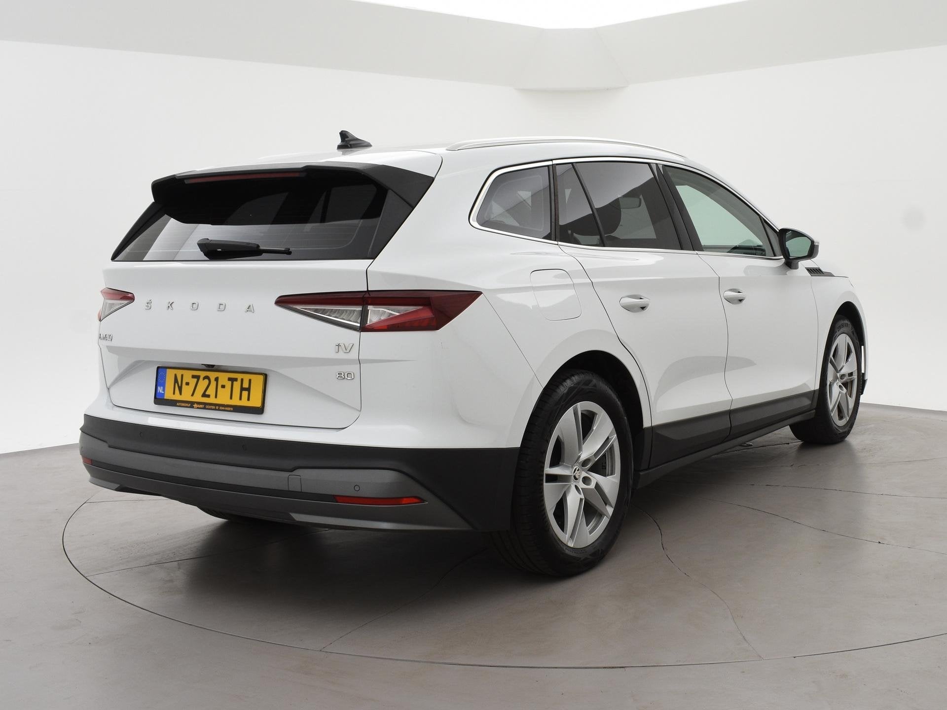 Skoda Enyaq iV 80 204 PK SOH 89,42% + WEGKL. TREKHAAK | SFEE, Achterwielaandrijving, Gebruikt, 544 km, 80 kWh