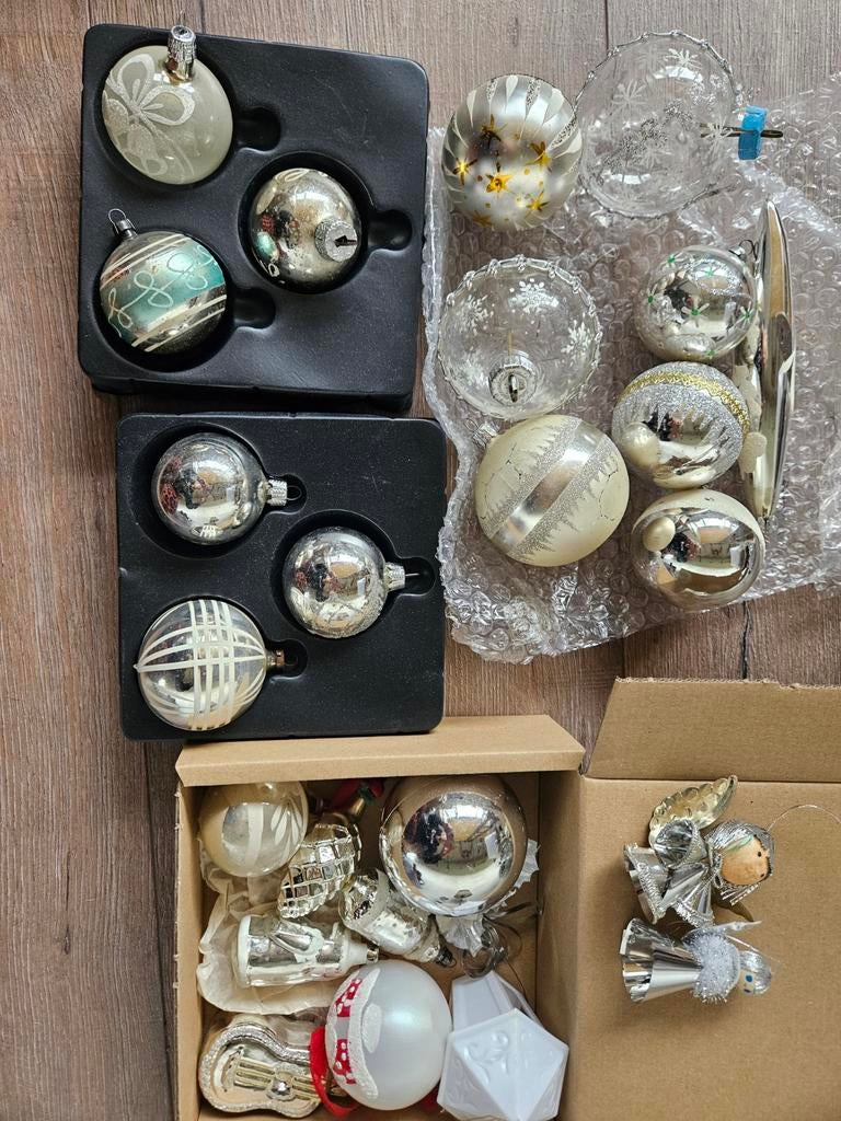 Diverse soorten oude kerstballen, Diversen, Kerst, Ophalen
