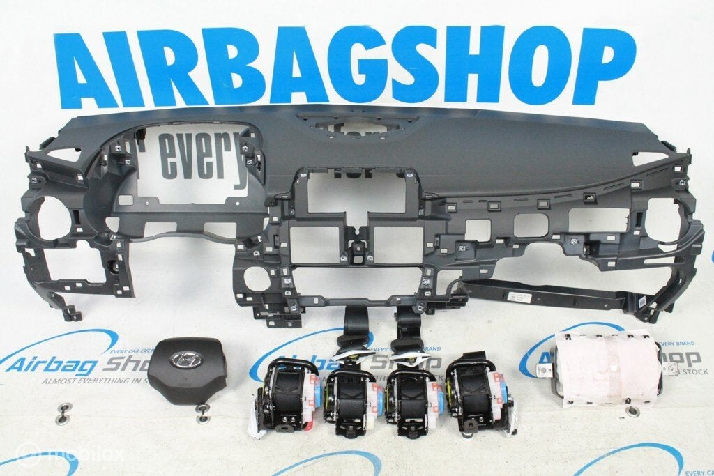 Airbag set - Dashboard zwart Hyundai Kona (2018-heden), Auto-onderdelen, Dashboard en Schakelaars, Gebruikt, Ophalen of Verzenden
