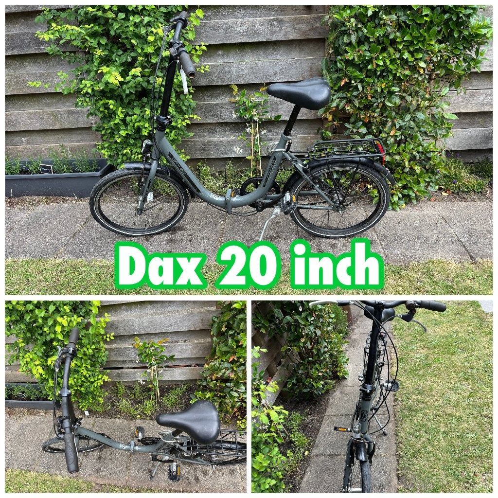 Dax 20 inch vouwfiets, 20 inch of meer, Gebruikt, Versnellingen, Ophalen