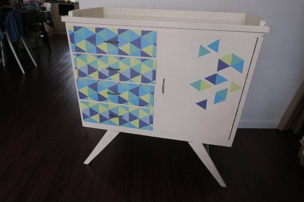 vintage commode baby/kind, Gebruikt, 75 tot 100 cm, Voetruimte, Minder dan 50 cm