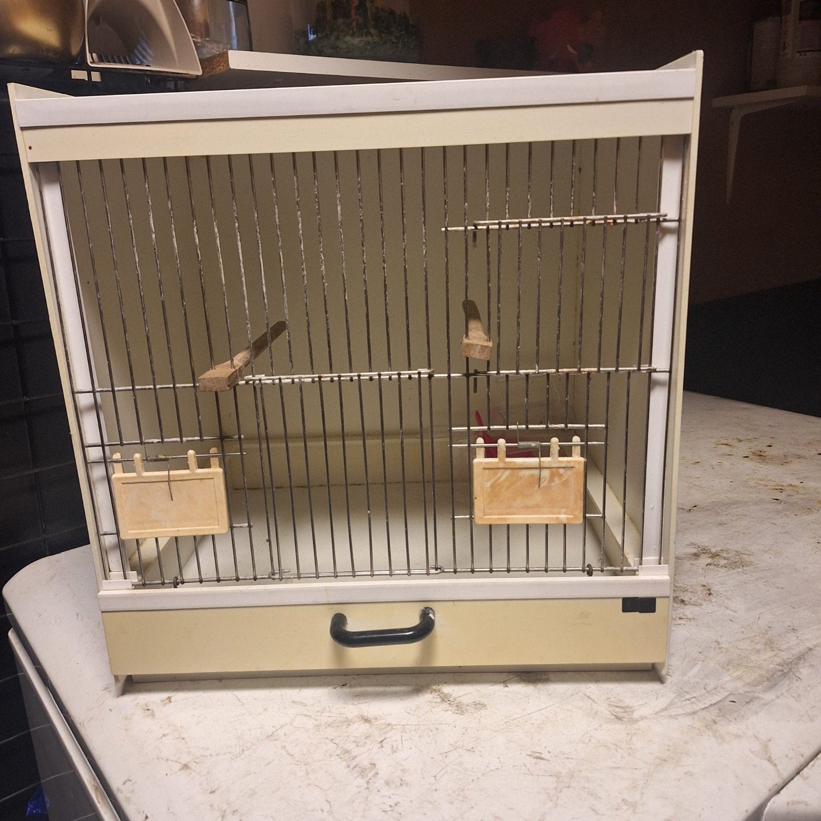 te koop kweek kooien    2x, Ophalen, Gebruikt, Kunststof, Vogelkooi
