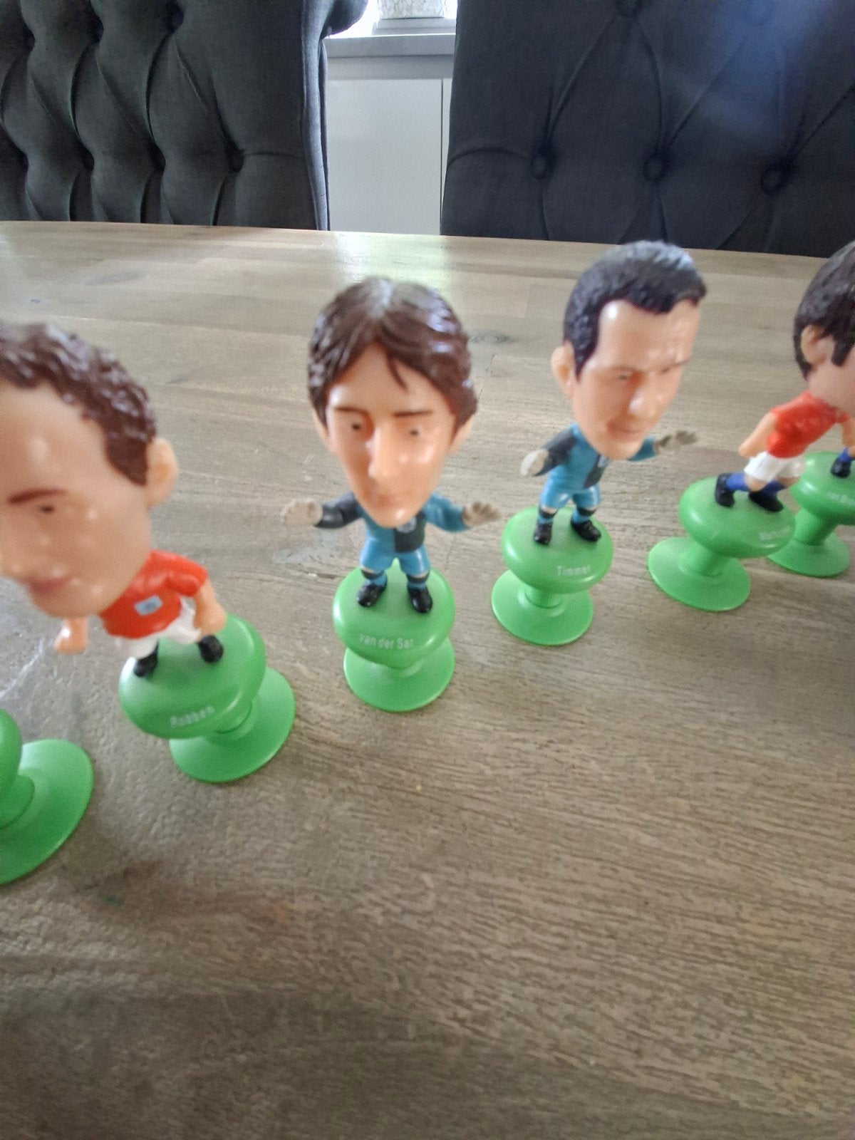 WK 2006 Voetbalpoppetjes - 21 stuks inclusief Van der Sar, Verzamelen, Poppetjes en Figuurtjes, Ophalen of Verzenden, Zo goed als nieuw