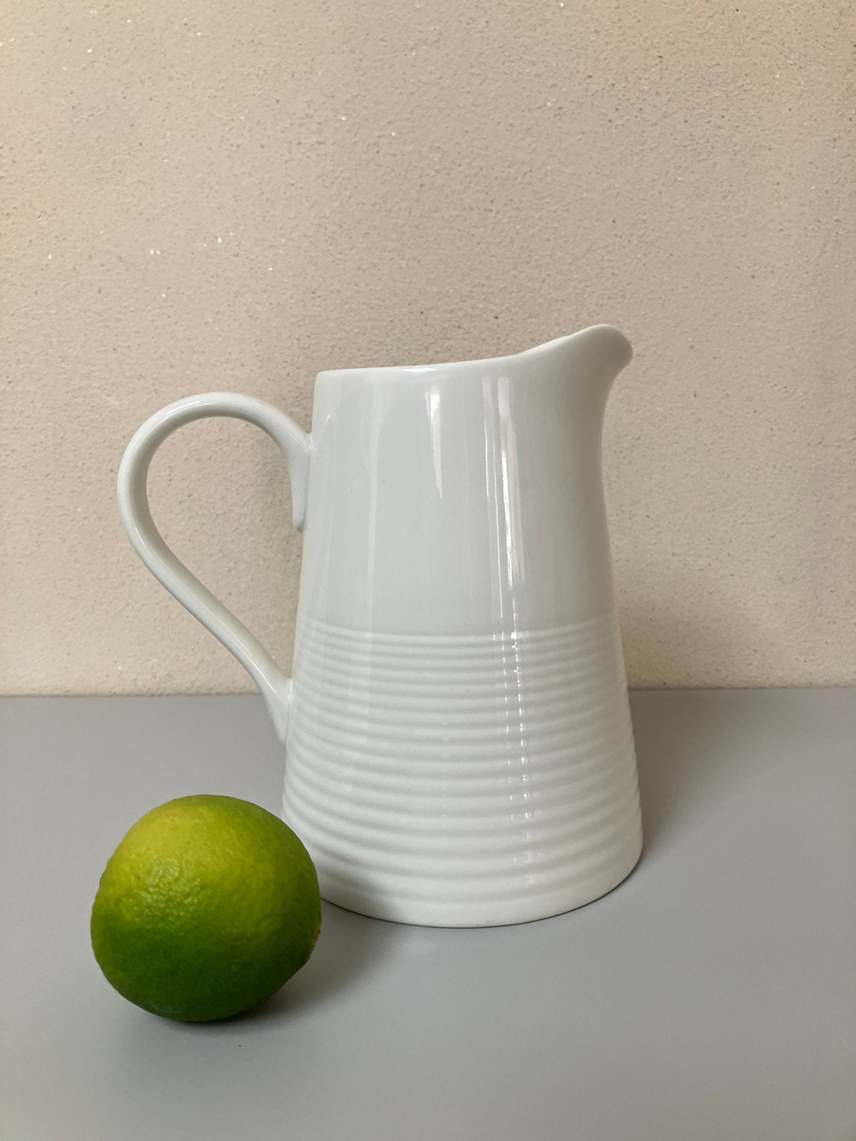 Royal Doulton Gordon Ramsay Maze witte kan, Gebruikt, Overige typen, Ophalen of Verzenden, Overige stijlen