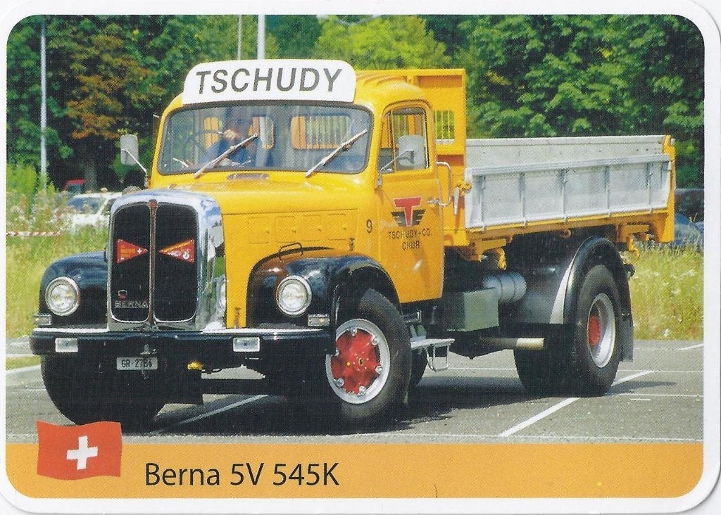 At3: autokaart truck berna 5v 545 k, Ophalen of Verzenden, Zo goed als nieuw, Auto's