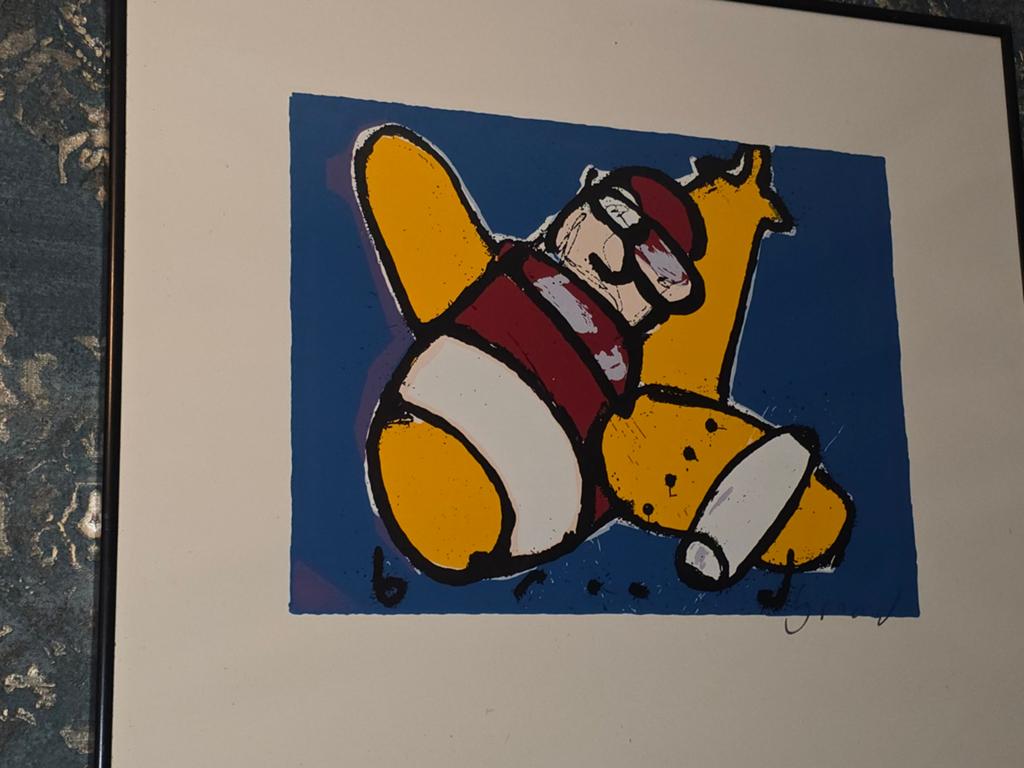 Herman Brood zeefdruk met certificaat en handtekening, Ophalen of Verzenden