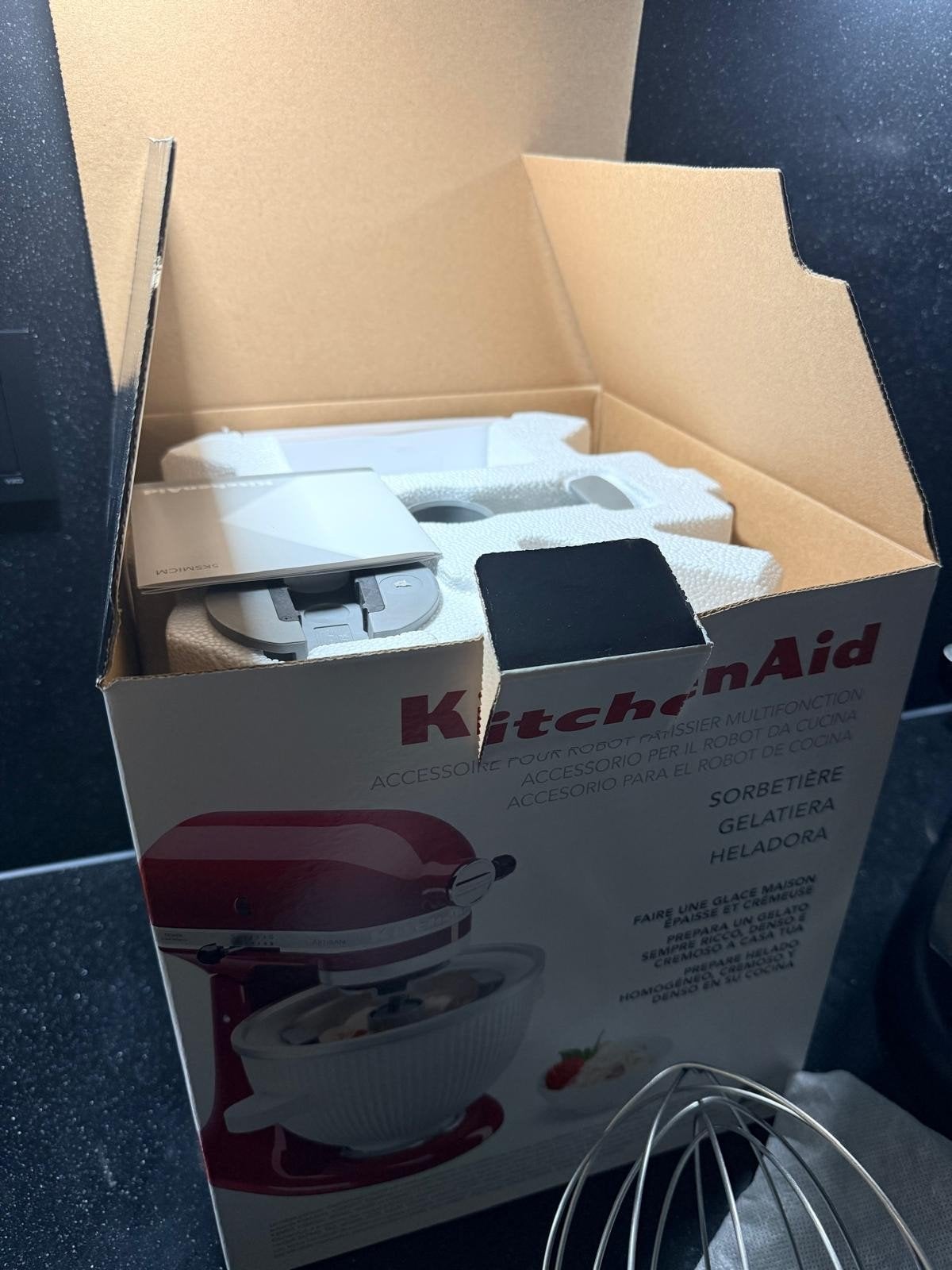 KitchenAid IJsmaker - Nieuw in originele verpakking, Ophalen of Verzenden, Nieuw