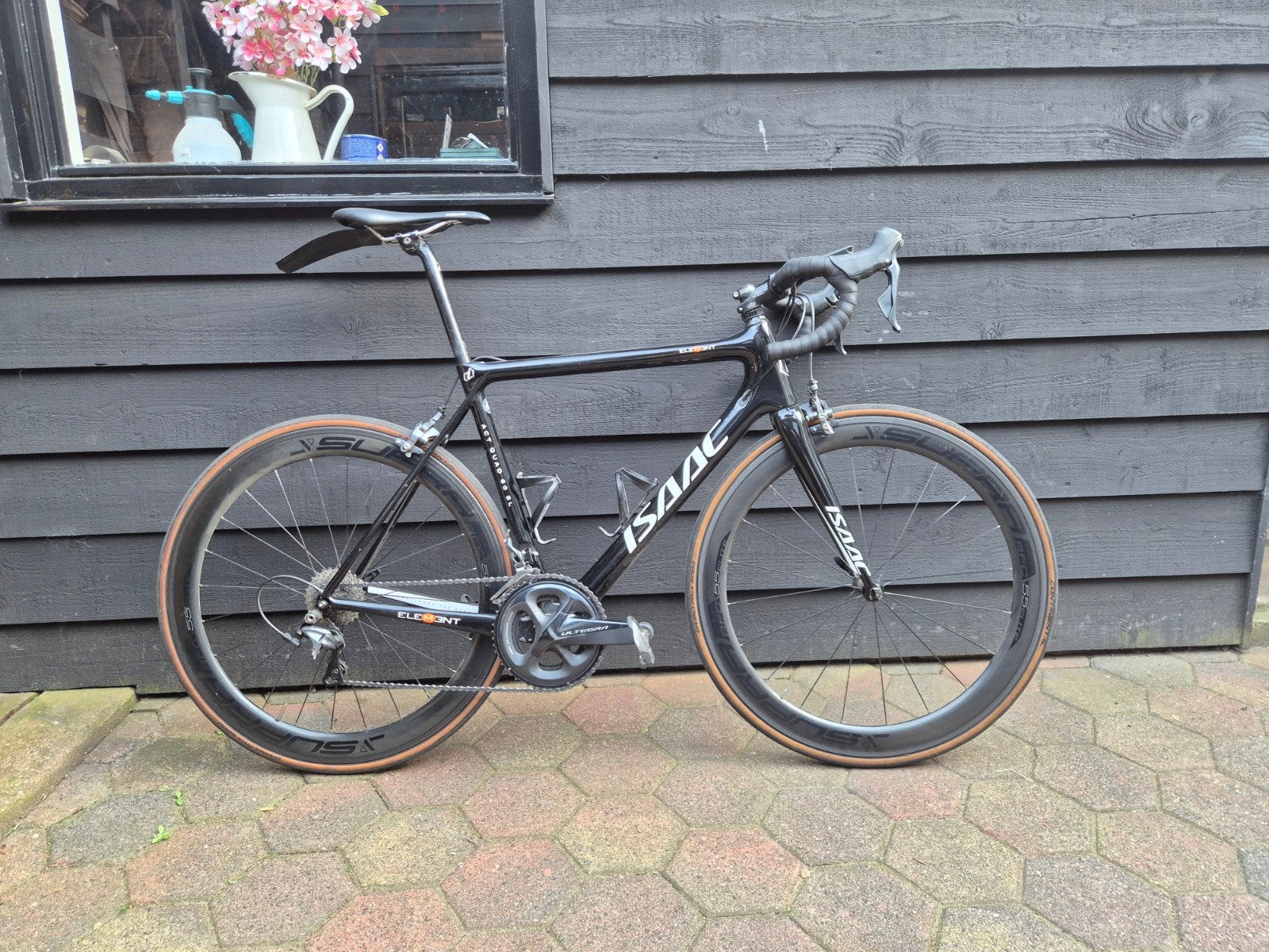 Isaac Element racefiets maat 56 - Ultegra - Carbon wielen, Fietsen en Brommers, Fietsen | Racefietsen, Carbon, Meer dan 20 versnellingen