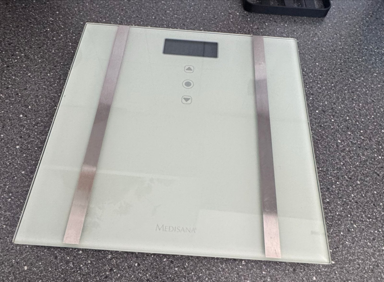 Medisana BS 483 Body Fat Scale / Lichaamsanalyse Weegschaal, Ophalen, Gebruikt, 1 tot 500 gram, 100 kg of meer