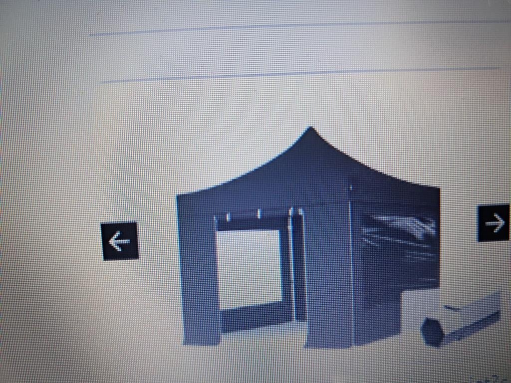 Te koop. TE Huur  Easy. Up. Party tent., Ophalen, Zo goed als nieuw, Overige