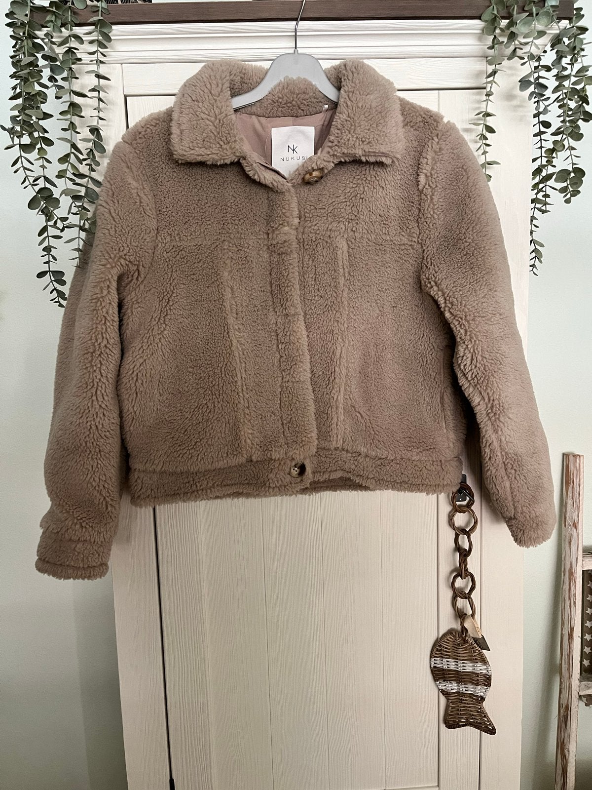 Mooi teddy jasje van Nukus, maat M, Kleding | Dames, Jassen | Winter, Ophalen of Verzenden, Zo goed als nieuw, Maat 38/40 (M)