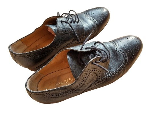 Anna Kern zwarte heren ballroom dansschoenen, Ophalen, Gebruikt, Schoenen