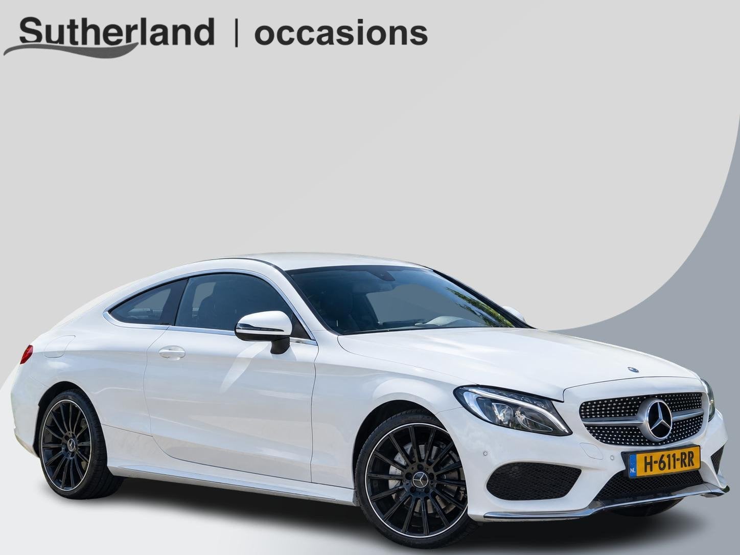 Mercedes-Benz C-klasse Coupé 180 Edition 1 AMG 156 PK | Sto, Auto diversen, Automaat, Wit, Mercedes-Benz Nederland B.V., Benzine