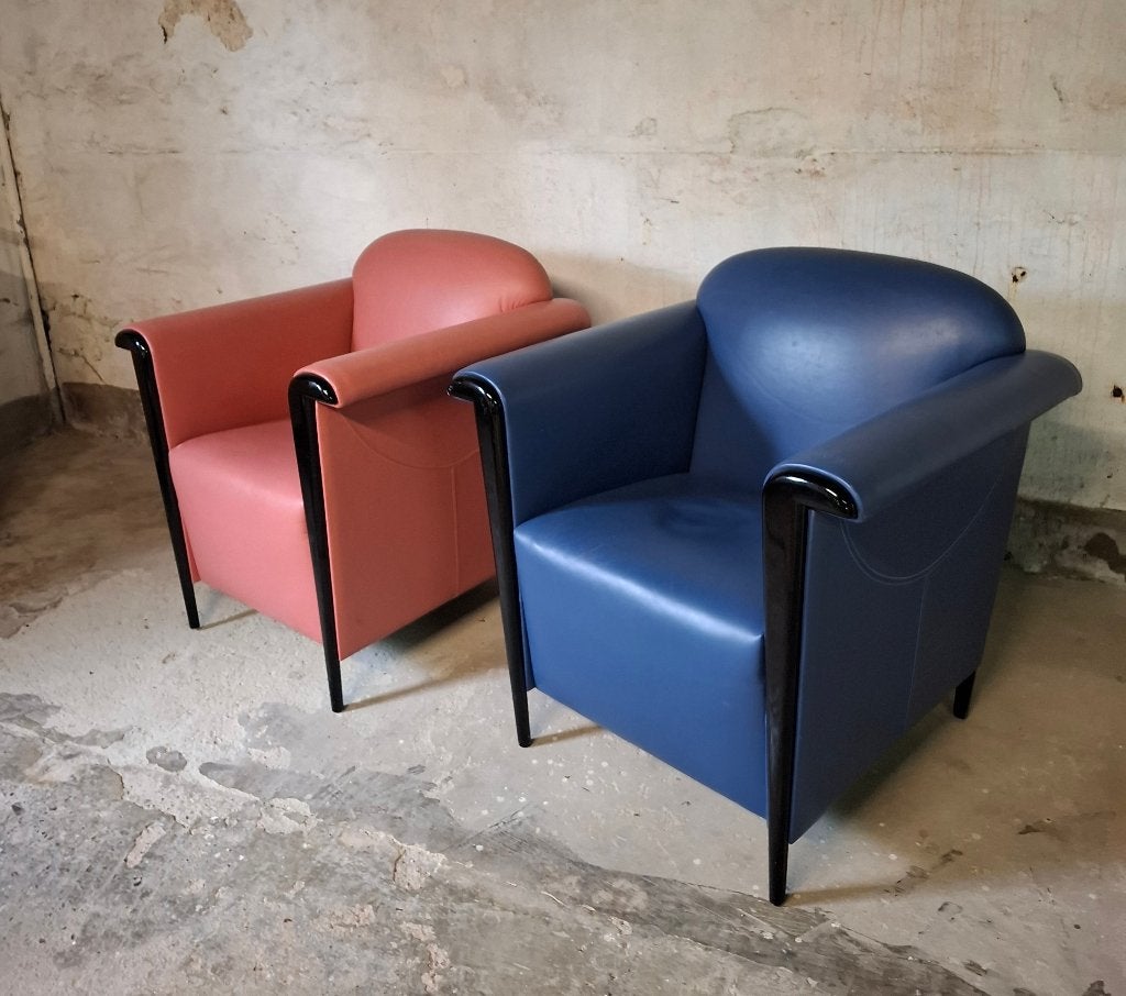 vintage fauteuils 90's design  durlet, Ophalen, Gebruikt, Minder dan 75 cm, 75 tot 100 cm