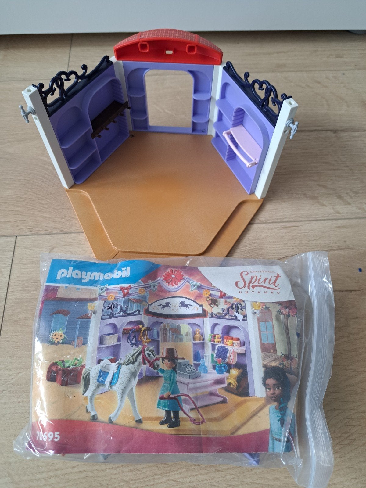 Playmobil Spirit Ruitershop 70695 - Complete Set, Ophalen of Verzenden, Zo goed als nieuw