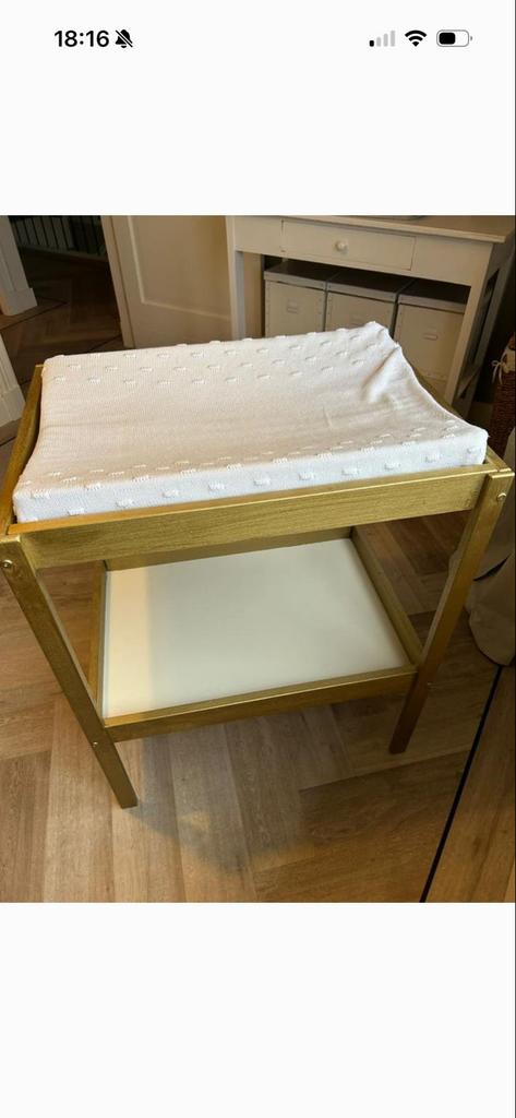 Ikea Sniglar Commode - Goud geverfd, Ophalen, Zo goed als nieuw