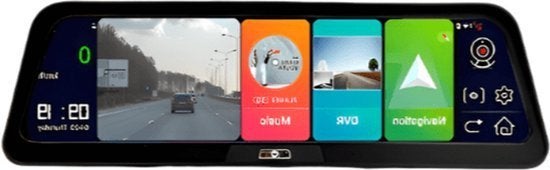 Dashcam voor Auto - 10" 4G ADAS Dashcam - GPS Navigatie & Du, Corvance B.V., Verzenden, Nieuw, Corvancebol@gmail.com