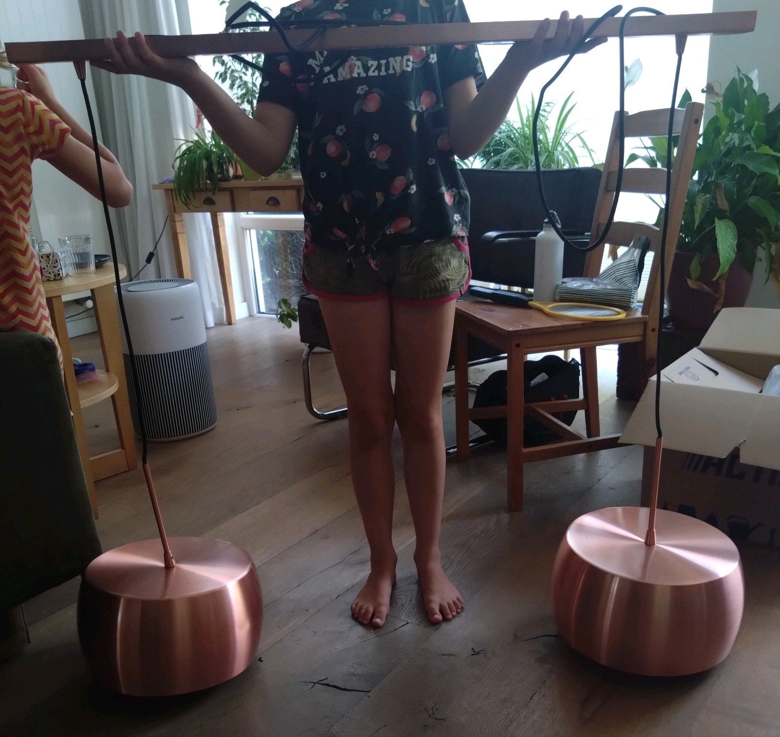 Hanglamp, Ophalen
