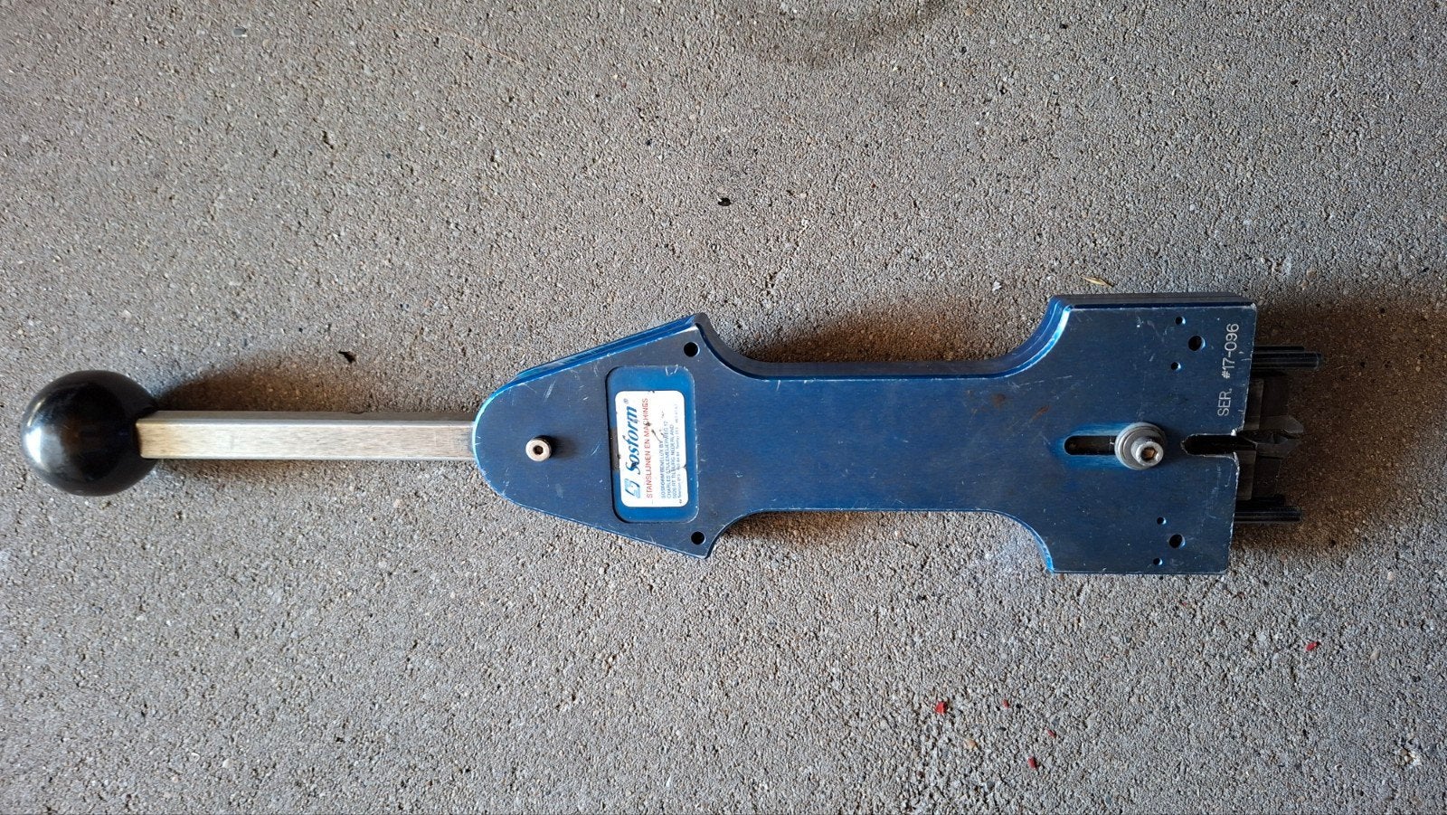 Sosform Stanslijnentrekker / Steel Rule Puller, Ophalen of Verzenden, Gebruikt