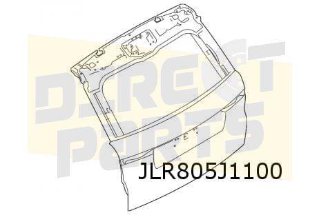 Land Rover Discovery V achterklep (L462) (4/17-) Origineel!
