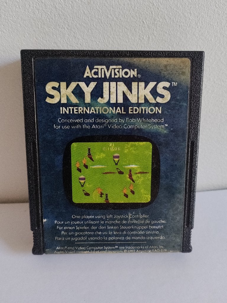 Atari Jinks gamecartridge, Spelcomputers en Games, Spelcomputers | Atari, Ophalen of Verzenden, Gebruikt, Met 2 controllers, Atari 2600