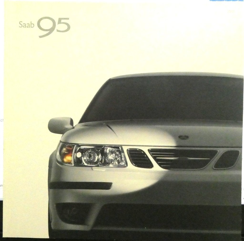 Saab 95 brochure 2004, Verzenden, Zo goed als nieuw, Overige merken