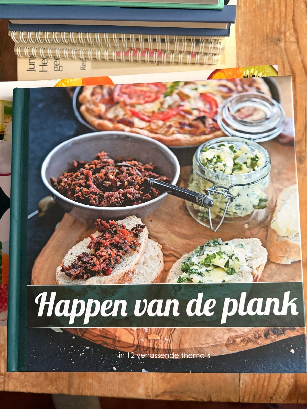 Happen van de plank - Kookboek met 38 recepten, Ophalen of Verzenden, Zo goed als nieuw, Overige gebieden, Tapas, Hapjes en Dim Sum