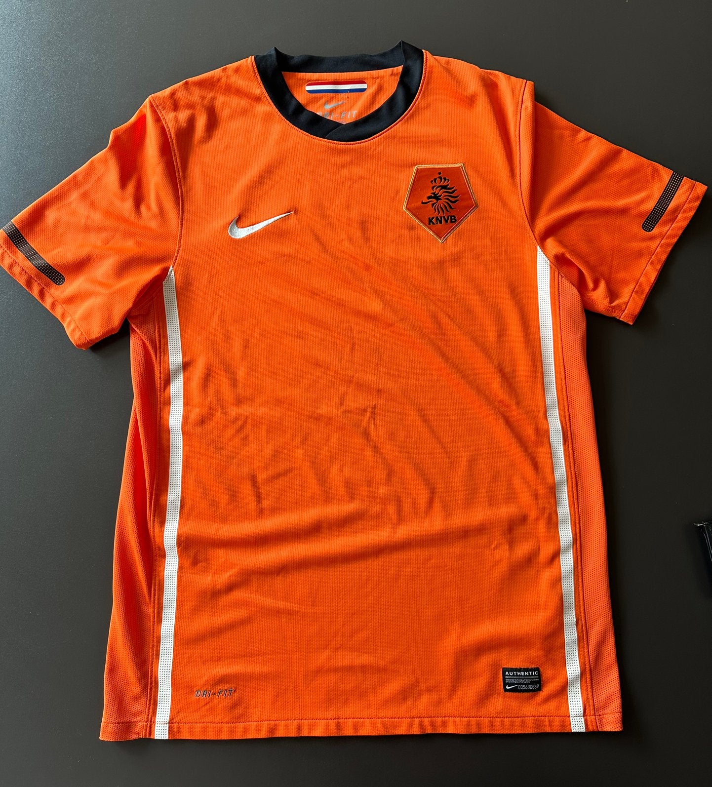 WK 2010 Thuisshirt Nederlands Elftal – Heren – M – Oranje, Sport en Fitness, Voetbal, Maat M, Ophalen of Verzenden, Zo goed als nieuw