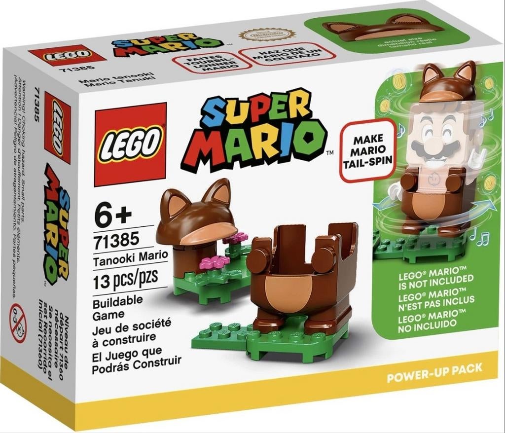 Lego Super Mario 71385 Tanooki Mario, Lego, Nieuw, Ophalen of Verzenden, Ongeopend/sealed