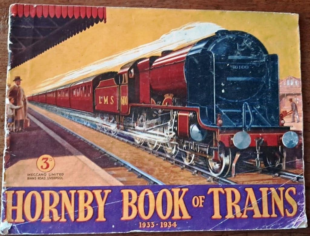 spoor 0 1933 catalogus; Hornby book of trains 1933-1934, Ophalen of Verzenden